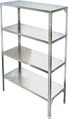 Стеллаж кухонный KAYMAN СК-451/0804 перф.