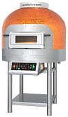 Печь для пиццы Morello Forni FRV100CM CUPOLA MOSAICO Orange Copper