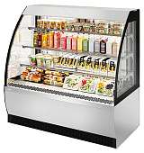 Витрина кондитерская Chilz VETE OF 130 белый глянец, шлифованная нержавейка