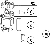 Мотор Robot Coupe 303234 для овощерезки CL52