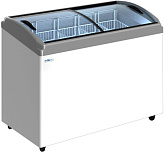 Ларь морозильный Italfrost CF300C (4 корзины, серый)