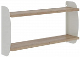 Полка КОБОР S2-100/20 white/natural