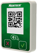 Терминал оплаты СБП Mertech Mini с NFC (белый/зеленый)
