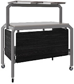 Стол нейтральный Кобор AN85 aluminum/glazed/diamant