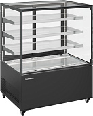Витрина нейтральная Carboma KC78-130 N 1,2-1 COSMO (без агрегата)