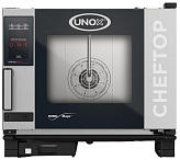 Пароконвектомат UNOX XEVC-0511-E1LM-LP (левая дверь) купить по низкой цене в Новосибирске | Комплекс Трейд.