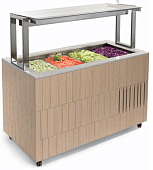 Стол шведский тепловой Enofrigo DOGE ISOLA SVT FISSA 1000 BM светлый дуб