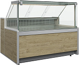 Витрина холодильная Carboma GC111 SL 0,94-1 1010 (статика, газлифт, без боковин)