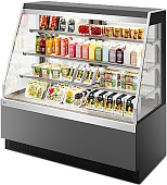 Витрина кондитерская Chilz VETE KUB OFT 90 серый матовый, шлифованная нержавейка