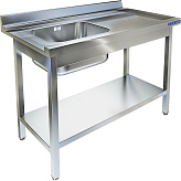Стол приставной к посудомоечной машине Техно-ТТ СПМ-222/607/ПравКр