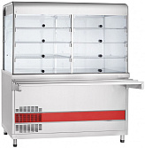 Прилавок-витрина Abat ПВВ(Н)-70КМ-С-01-ОК кашир.