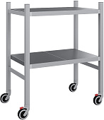 Стеллаж-тележка мобильный POLAIR LOAD.ME.MOBILE INOX МI11.2.50.11 500х1100х1100 мм
