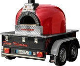 Печь для пиццы на прицепе Valoriani Trailer 120