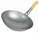 Сковорода Вок с деревянной ручкой, P.L. Proff Cuisine (D=350 мм)