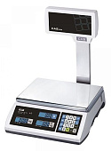 Торговые весы CAS ER JR-15CBU белые