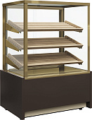 Витрина хлебная Carboma KC70 N 1,3-2 LIGHT (без стекла Сube)