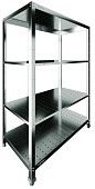 Стеллаж кухонный Restoinox СТПП-13/4