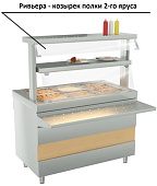 Козырек ATESY для полки 2-го яруса (1500 мм) 295073