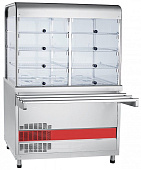 Прилавок-витрина холодильный Abat ПВВ(Н)-70КМ-С-02-НШ