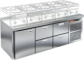 Стол холодильный HICOLD GN 122 BR2 TN LT