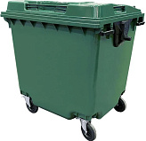 Контейнер для мусора Тара МКТ 1100  L 137 зеленый (1100 л)