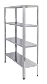Стеллаж кухонный Luxstahl СР-1800x700x500/4