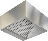 Зонт вытяжной коробчатый Restoinox ЗВПК-06/12