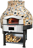 Печь дровяная Morello Forni MIX110 Volcano Mosaic