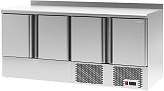 Стол холодильный POLAIR TMi4-G с бортом