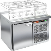 Стол холодильный HICOLD GN 1 BR2 TN LT