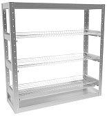 Стеллаж кухонный Пищевые Технологии Стандарт СКСН-3КС-2М