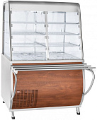 Прилавок-витрина Abat ПВВ(Н)-70Т-С-НШ кашир.