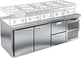 Стол холодильный HICOLD GN 112 BR2 TN LT